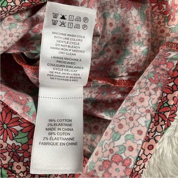 Untuckit Dress Women’s Size 2 Imogen Button Up Floral Side Pockets  Shirt Dress - Picture 4 of 12